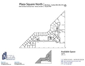 4360 Chamblee Dunwoody Rd, Atlanta, GA for rent Floor Plan- Image 2 of 2