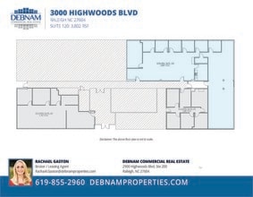 3101 Poplarwood Ct, Raleigh, NC to rent Floor Plan- Image 1 of 1