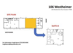 106 Westheimer Rd, Houston, TX to rent Floor Plan- Image 1 of 1