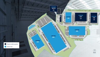 Radway Green Rd, Crewe to rent Site Plan- Image 2 of 3