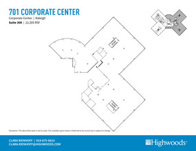 701 Corporate Center Dr, Raleigh, NC for rent Floor Plan- Image 2 of 2