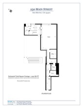 250 Main St, San Mateo, CA for rent Site Plan- Image 2 of 2