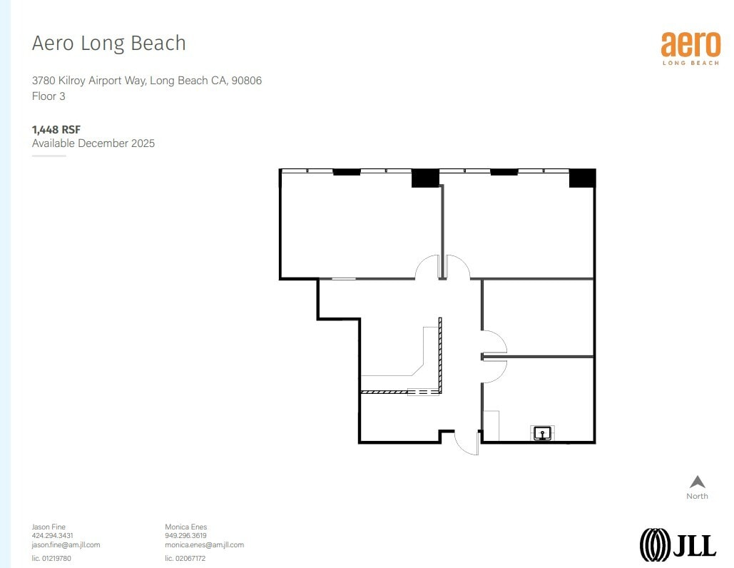 3900 Kilroy Airport Way, Long Beach, CA to rent Floor Plan- Image 1 of 1