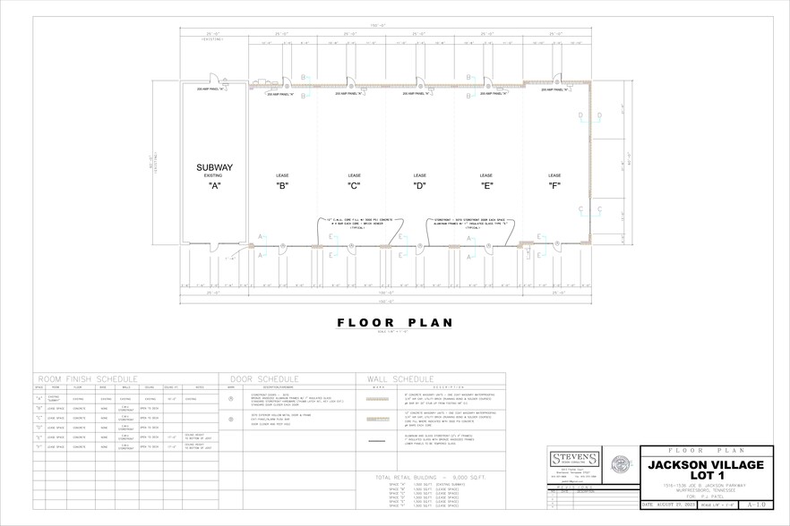 1516-1536 Joe B Jackson Pky, Murfreesboro, TN for rent - Site Plan - Image 2 of 3