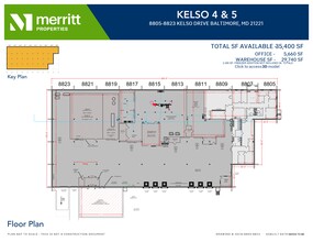 8841-8867 Kelso Dr, Essex, MD for rent Site Plan- Image 2 of 2