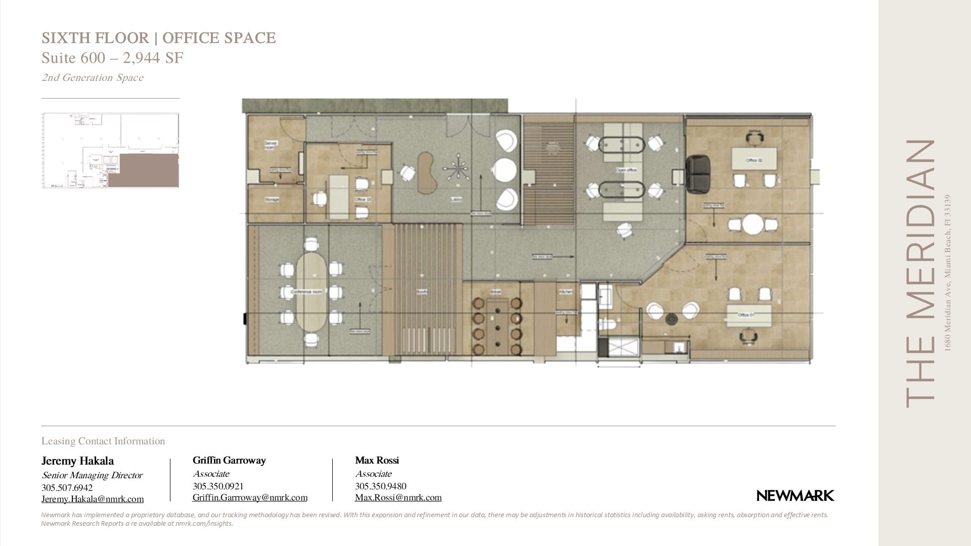 1680 Meridian Ave, Miami Beach, FL to rent Floor Plan- Image 1 of 1