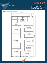 7271 Wurzbach Rd, San Antonio, TX for rent Site Plan- Image 1 of 1