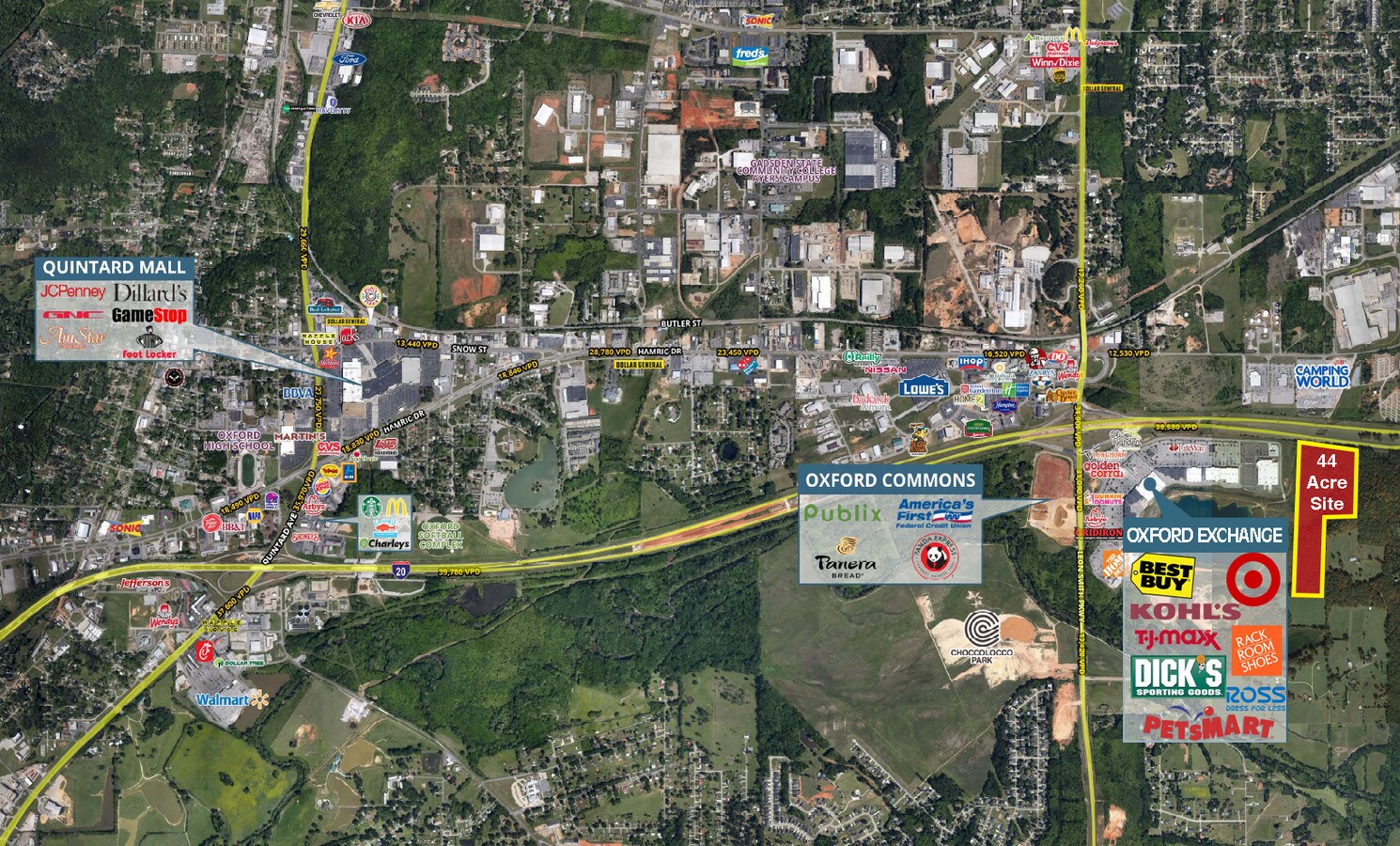 Oxford Exchange Blvd, Oxford 36207