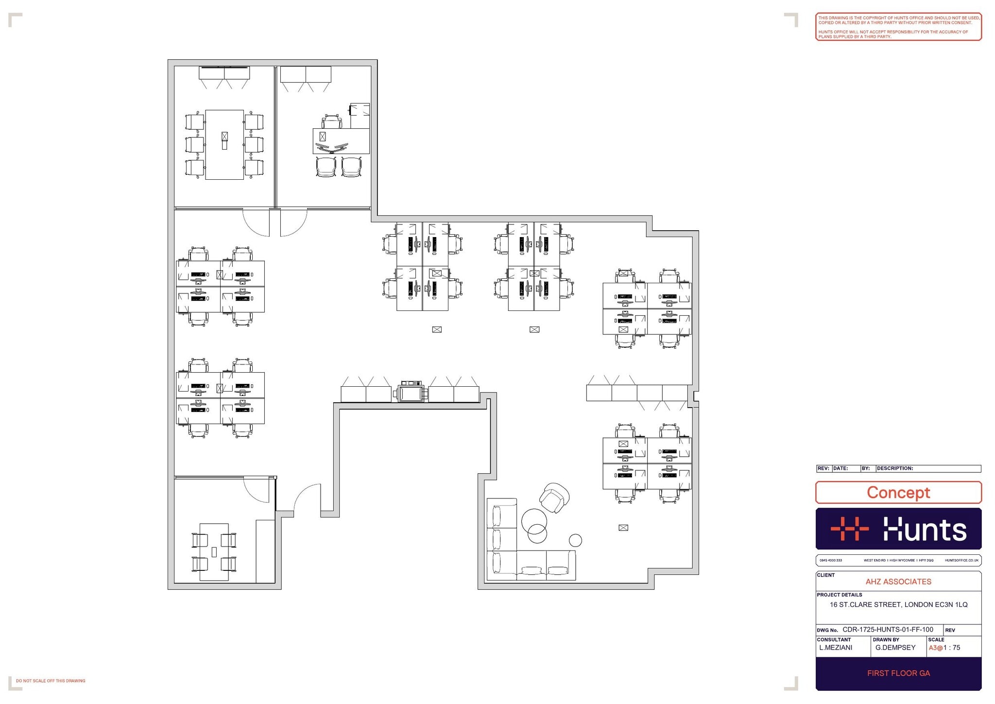 16 St Clare St, London to rent Floor Plan- Image 1 of 9