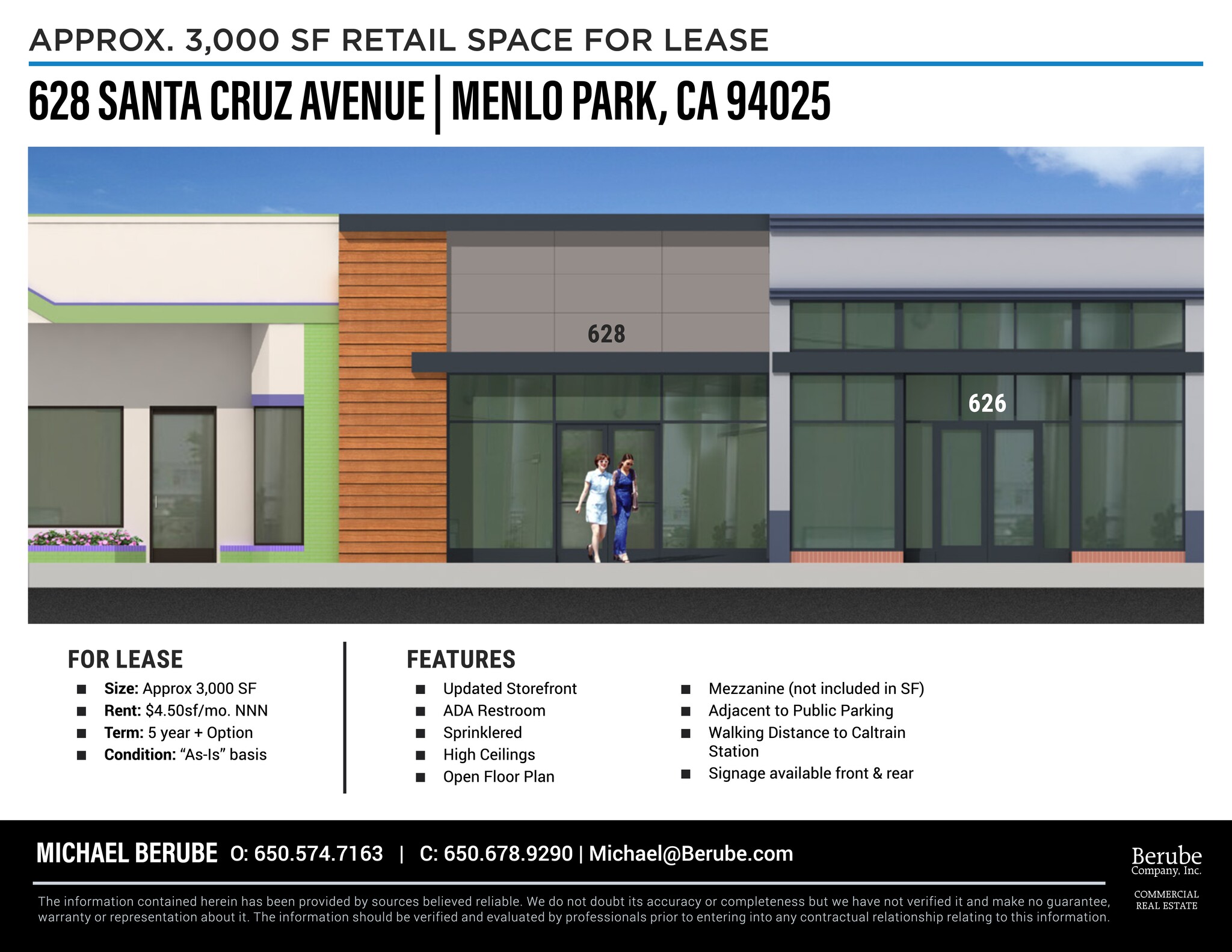 628 Santa Cruz Ave, Menlo Park, CA for rent Site Plan- Image 1 of 1