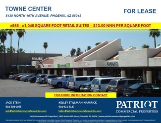 More details for 5130 N 19th Ave, Phoenix, AZ - Retail for Rent