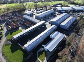 Wolsten Croft, Northwich, CHS - Aerial map view