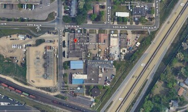 3715 50th Ave, Minneapolis, MN - AERIAL map view