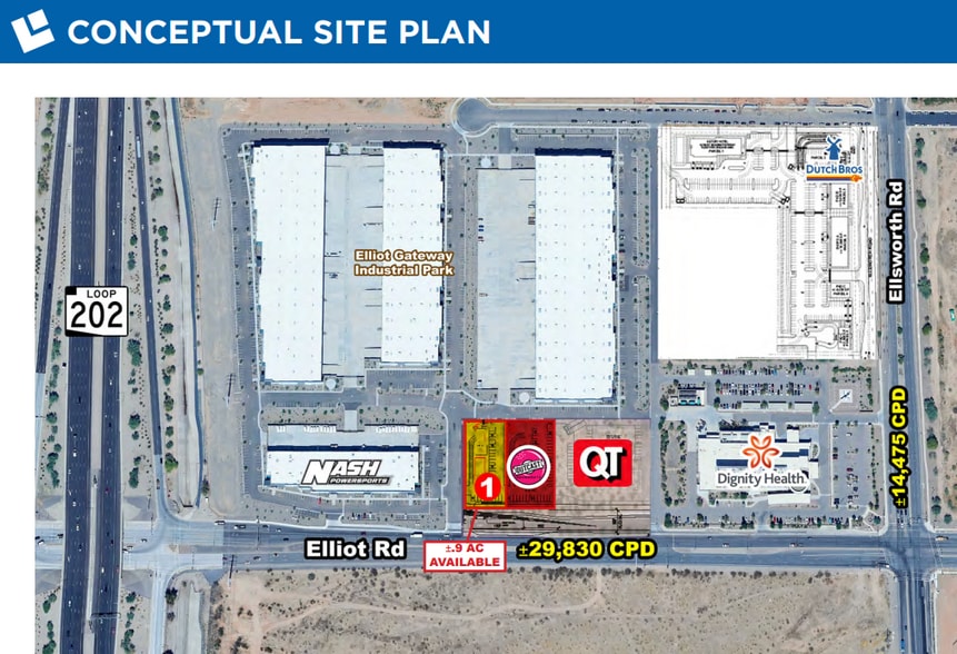 9014 Elliot Road, Mesa, AZ to rent - Building Photo - Image 2 of 3