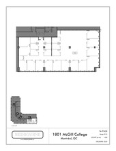 1801 Av McGill College, Montréal, QC for rent Floor Plan- Image 1 of 1