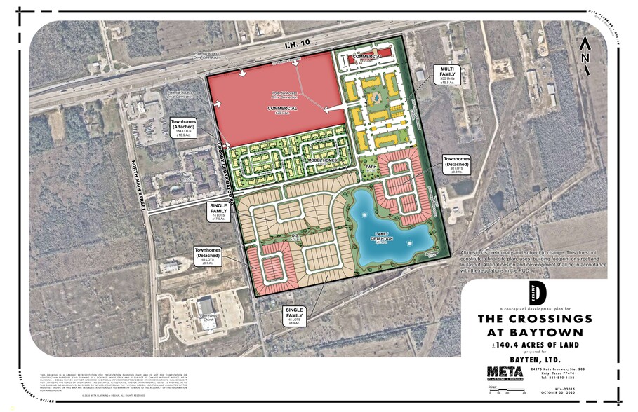 East Freeway, Baytown, TX for sale - Site Plan - Image 1 of 2