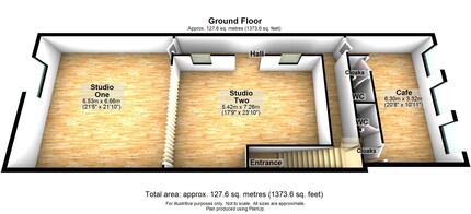 116-118 St. James's St, Burnley for rent Floor Plan- Image 1 of 1