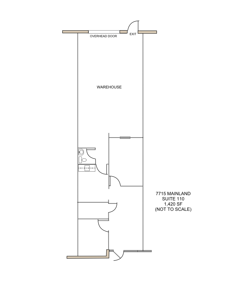 7715 Mainland Dr, San Antonio, TX for rent Floor Plan- Image 1 of 1