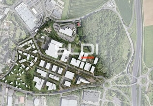 Rillieux-la-Pape, RHO - Aerial  map view