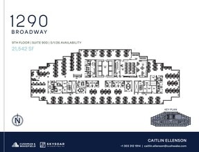 1290 Broadway, Denver, CO to rent Floor Plan- Image 1 of 1