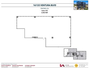 16133 Ventura Blvd, Encino, CA for rent Floor Plan- Image 1 of 1