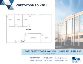 3805 Crestwood Pky NW, Duluth, GA for rent Site Plan- Image 1 of 1