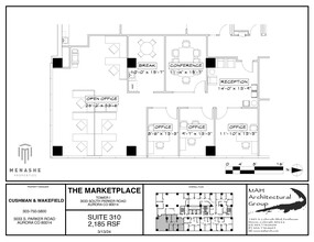 3025 S Parker Rd, Aurora, CO for rent Floor Plan- Image 1 of 1