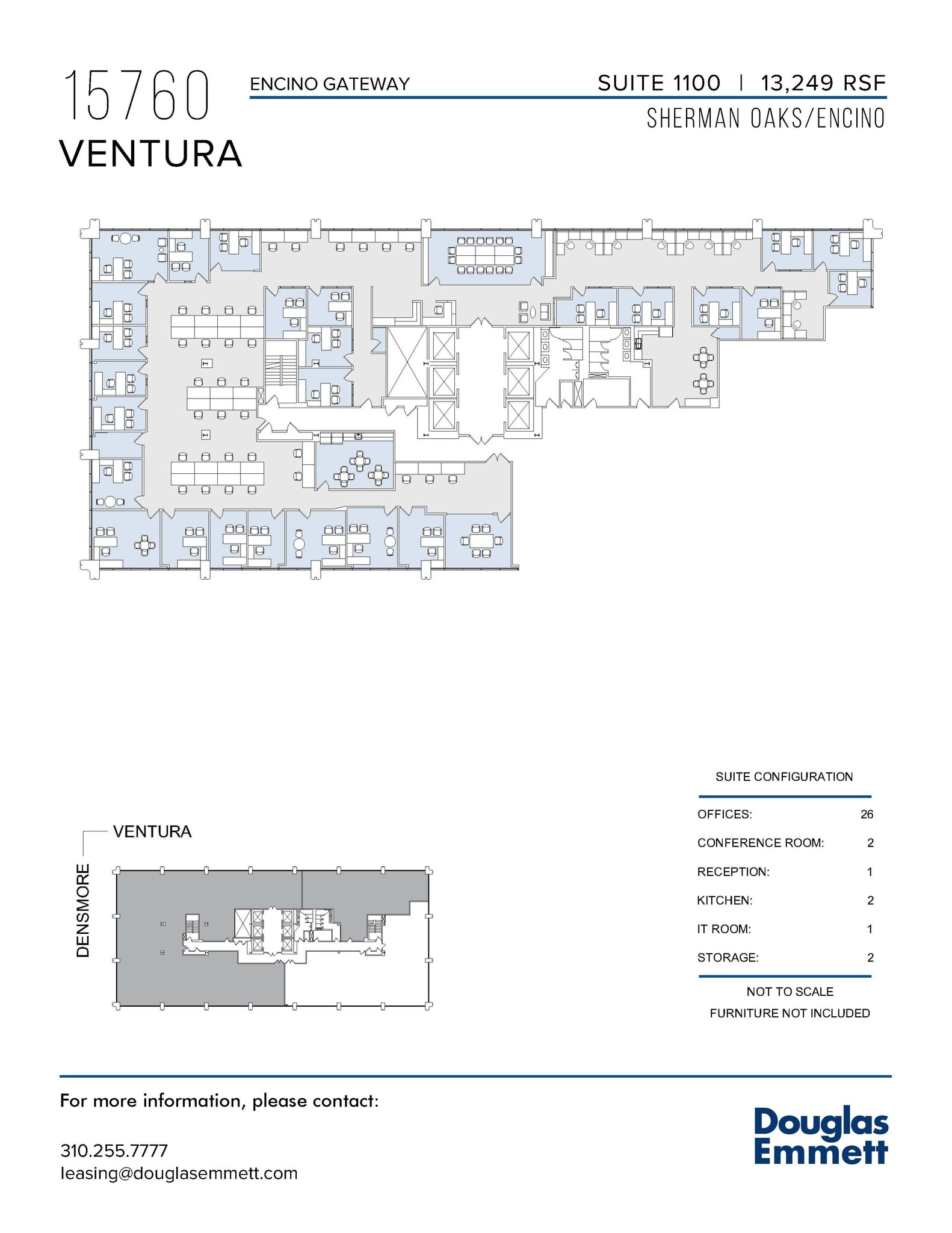 15760 Ventura Blvd, Encino, CA to rent Floor Plan- Image 1 of 1