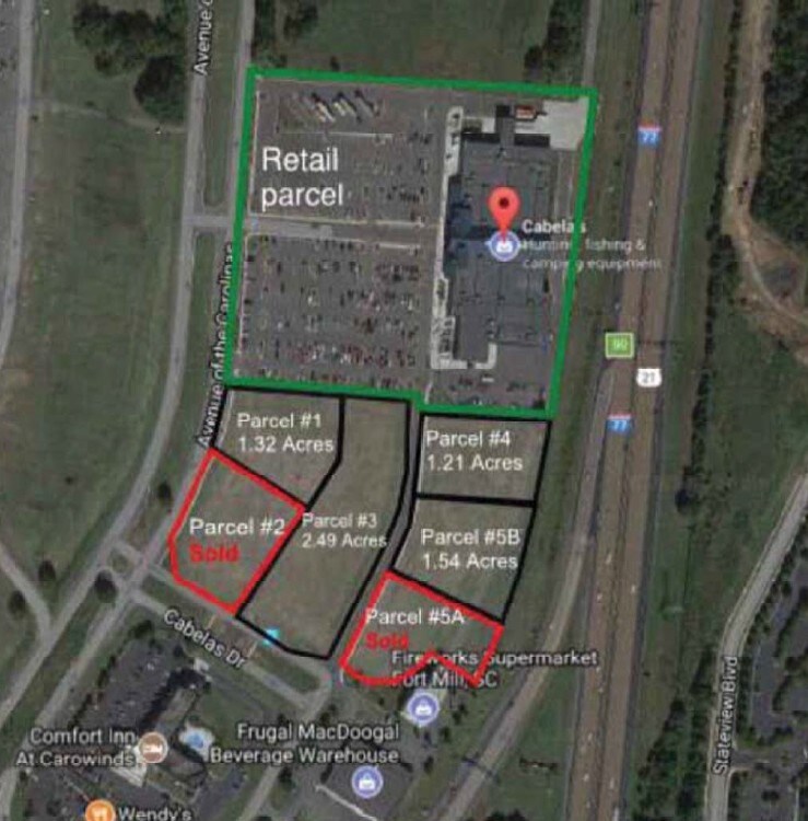 1000 Cabela Dr, Fort Mill 29708 UK