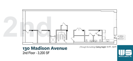 130 Madison Ave, New York, NY for rent Floor Plan- Image 1 of 5