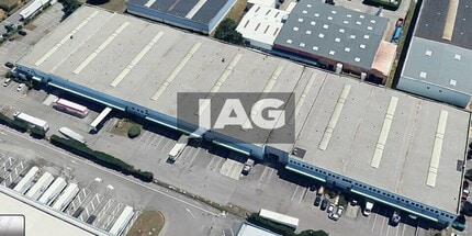 Genas - Aerial map view
