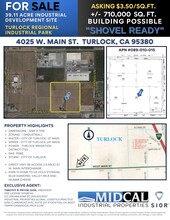 4025 W Main St, Turlock, CA for sale Aerial- Image 1 of 1