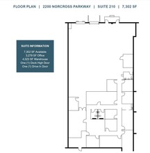 2200 Norcross Pkwy, Norcross, GA for rent Floor Plan- Image 1 of 1