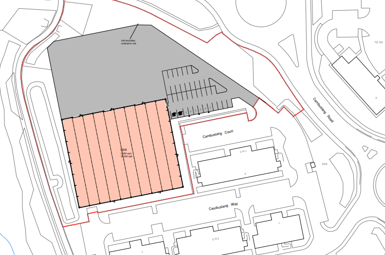 3 Cambuslang Ct, Glasgow for rent - Site Plan - Image 1 of 1