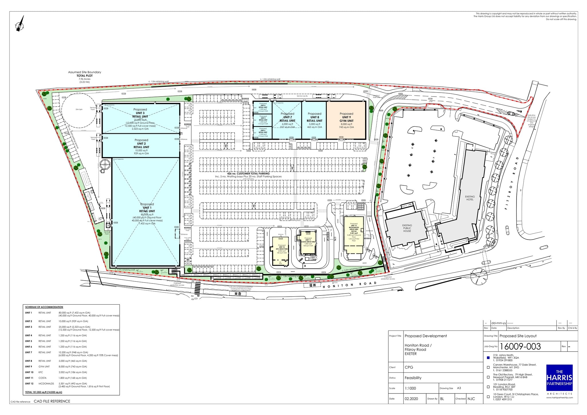 Honiton Rd, Exeter to rent Site Plan- Image 1 of 1