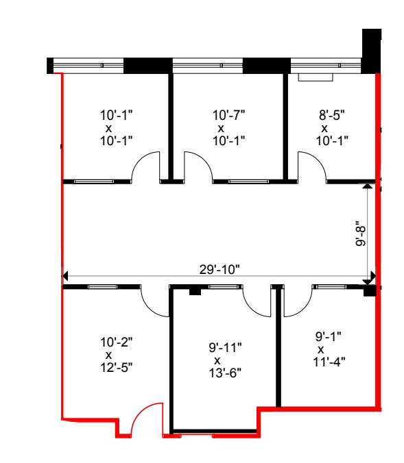 181 Eglinton Ave E, Toronto, ON to rent Floor Plan- Image 1 of 1