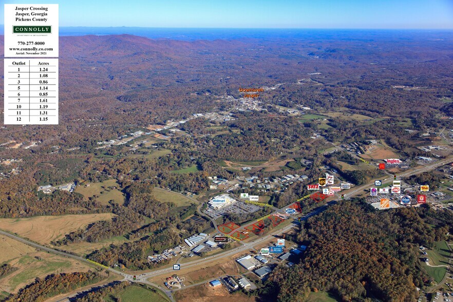 GA Hwy 515 @ Old Philadelphia Road, Jasper, GA for sale - Primary Photo - Image 1 of 2