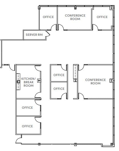 2105 S Bascom Ave, Campbell, CA to rent Floor Plan- Image 1 of 1