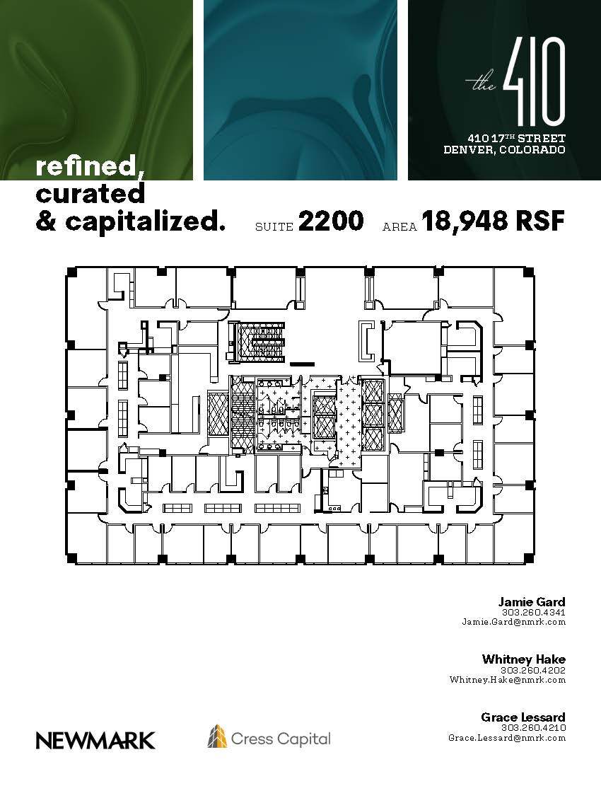 410 17th St, Denver, CO to rent Floor Plan- Image 1 of 1
