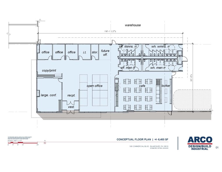 198 Commercial Blvd, Blakeslee, PA for rent - Floor Plan - Image 2 of 4