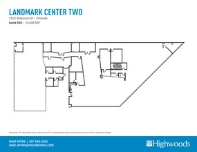 225 E Robinson St, Orlando, FL for rent Site Plan- Image 1 of 8