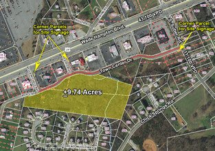 Town Center Dr Taylors  - Tract A & B portfolio of 2 properties for sale on LoopNet.co.uk Aerial- Image 1 of 10