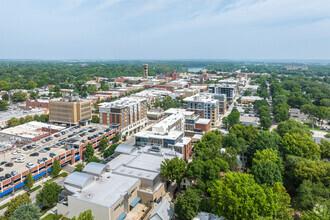 901 New Hampshire St, Lawrence, KS - aerial  map view