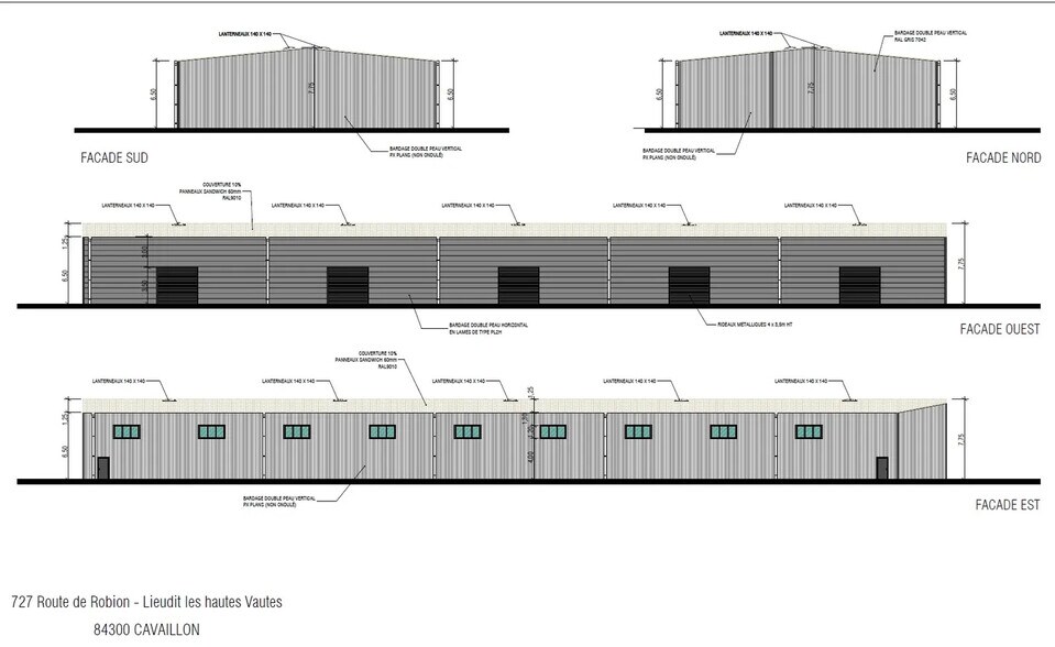 Light Industrial in Cavaillon for sale - Site Plan - Image 3 of 4