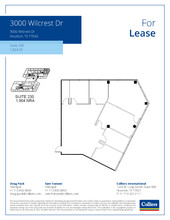 3000 Wilcrest Dr, Houston, TX for rent Floor Plan- Image 1 of 2