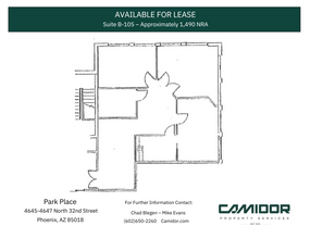 4645-4647 N 32nd St, Phoenix, AZ for rent Floor Plan- Image 1 of 1