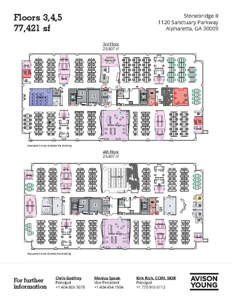 1120 Sanctuary Pky, Alpharetta, GA for rent - Floor Plan - Image 2 of 4