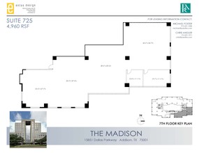 15851 Dallas Pkwy, Addison, TX for rent Floor Plan- Image 1 of 1