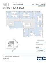 1801 Century Park E, Los Angeles, CA for rent Floor Plan- Image 1 of 1