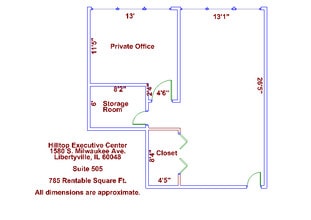 1580 S Milwaukee Ave, Libertyville, IL to rent Floor Plan- Image 1 of 1